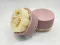 Purple Brazilian Clay Loofah Soap | Mineral-Rich Cold Process Scrub| Fragrance Free Vegan