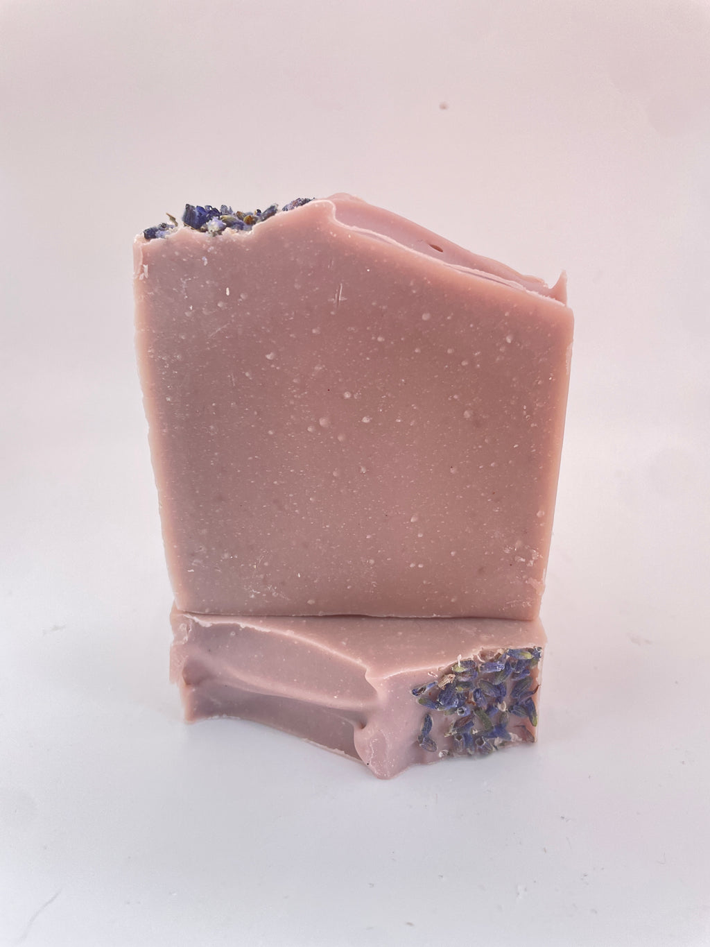 Lavender Purple Clay Shea Butter Soap | Cold Process Natural Bar