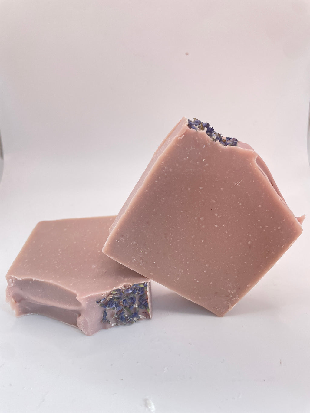 Lavender Purple Clay Shea Butter Soap | Cold Process Natural Bar
