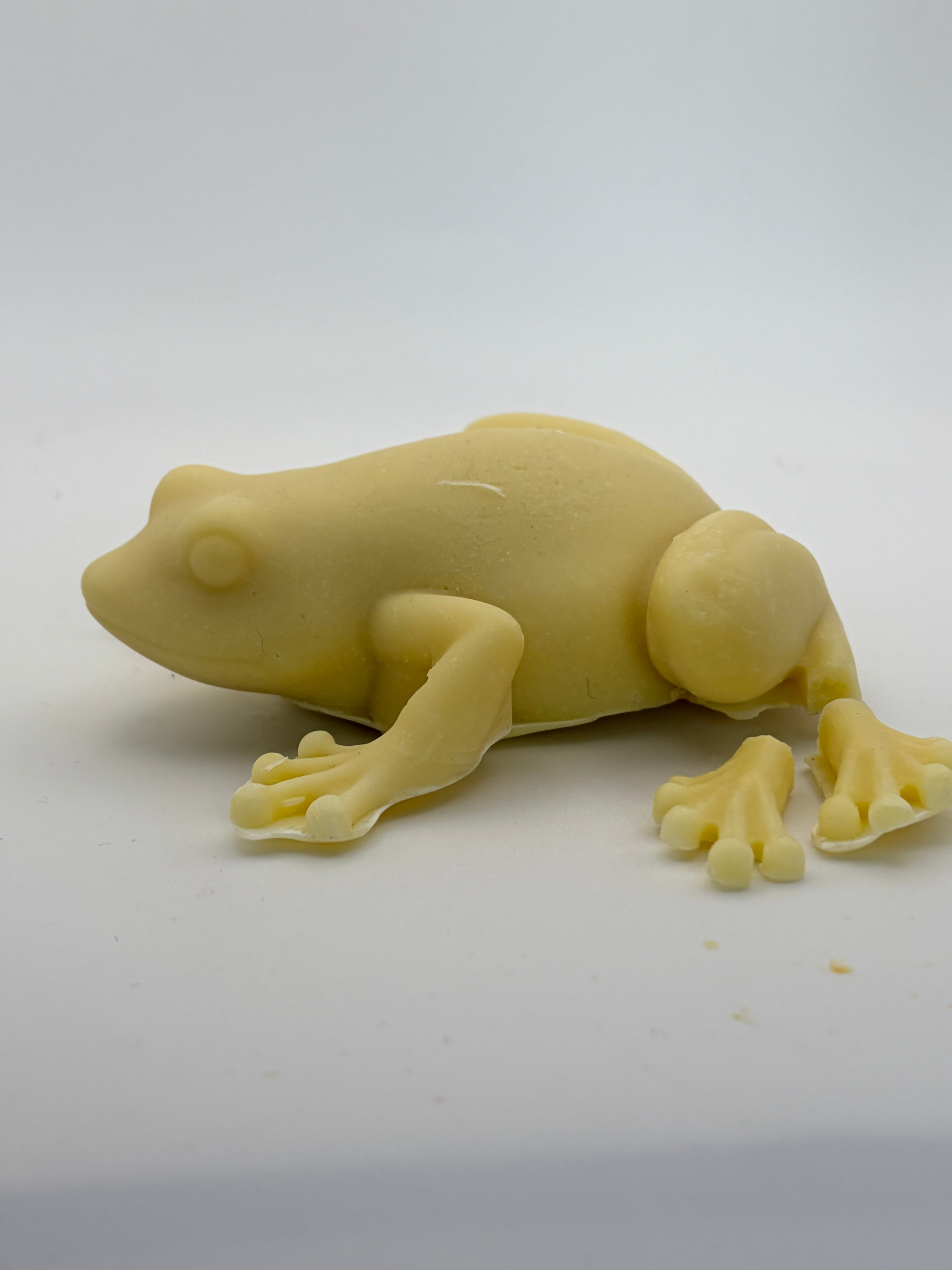 Frog Cocoa Butter & Castor Oil Cold Process Soap | Unscented