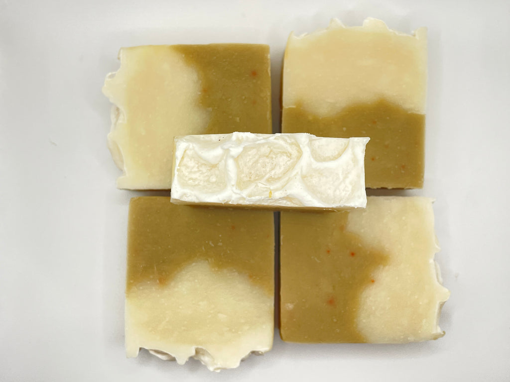 Artisanal Sandalwood Soap Bar | Ultra moisturizing Shea Butter Blend | Creamy, Woodsy, Natural