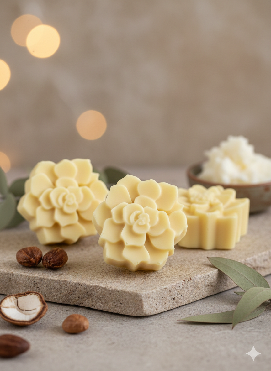 The Energizer| Lemongrass Shea Butter Lotion Bar | Moisturizing Solid Body Balm | Natural Plastic-Free & Non-Toxic