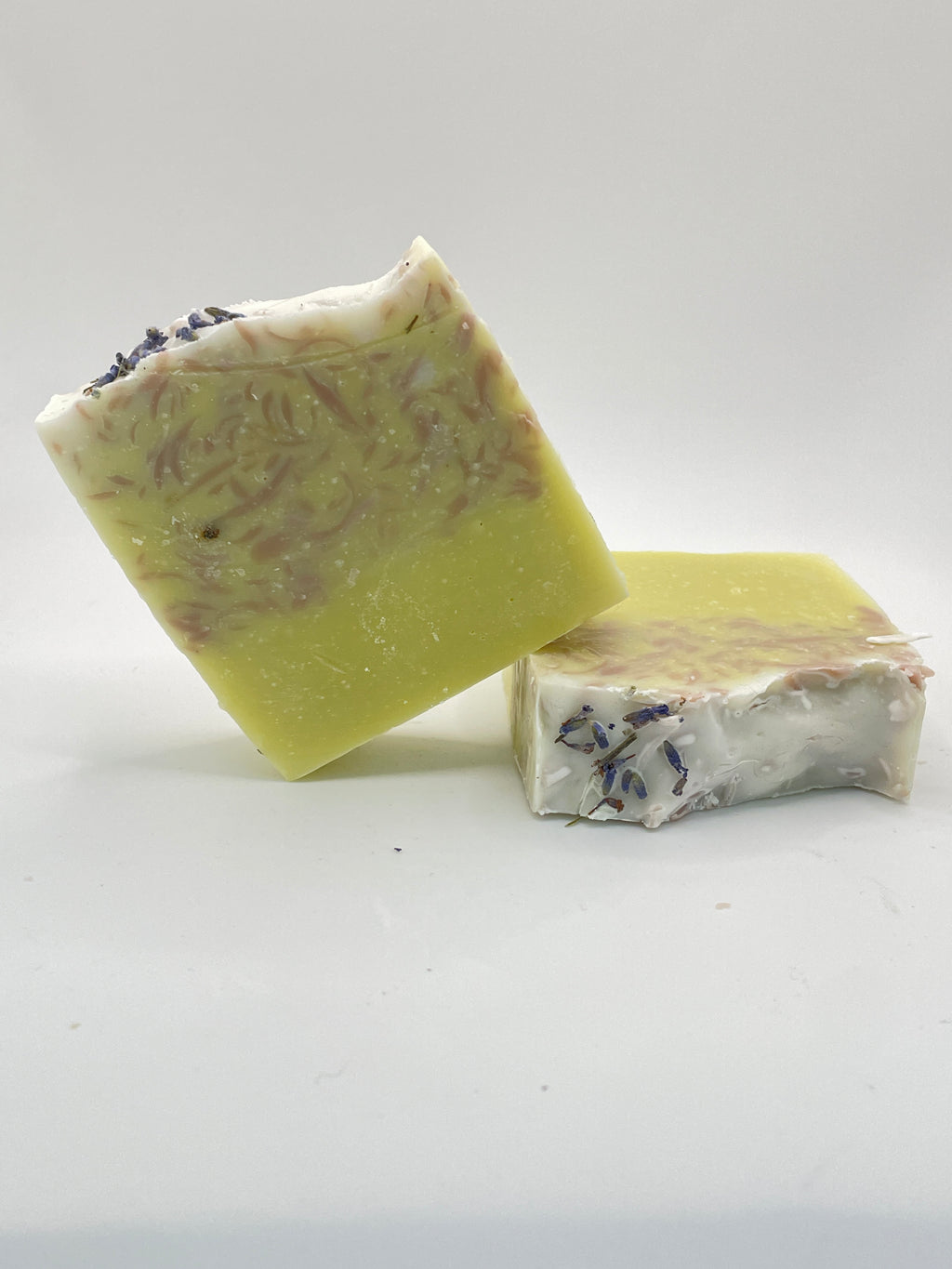 Calming Lavender Cold Process Soap | Natural Purple Clay & Essential Oil