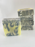 Natural Cold Process Soap - Eucalyptus & Rosemary Essential Oil with Organic Shea Butter