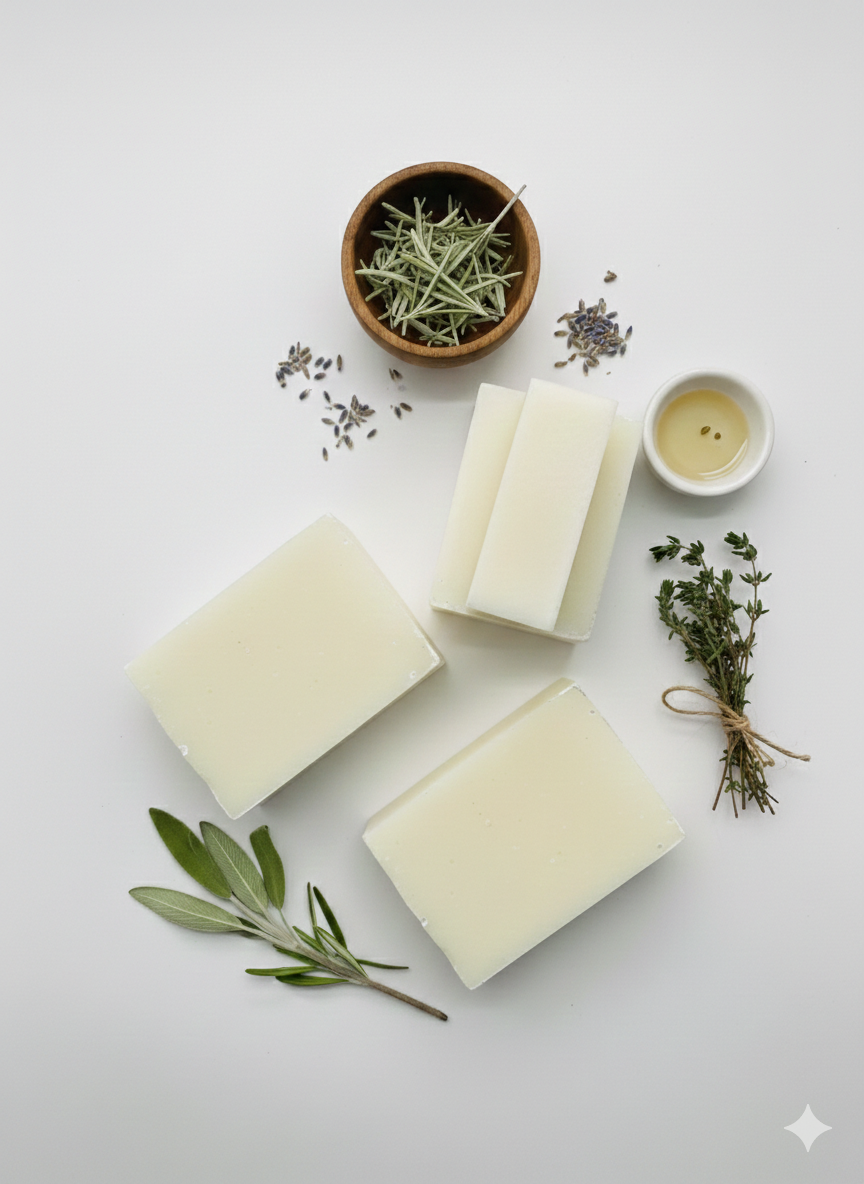 Pure Grass-Fed Tallow Soap | 100% Natural Cold Process Bar