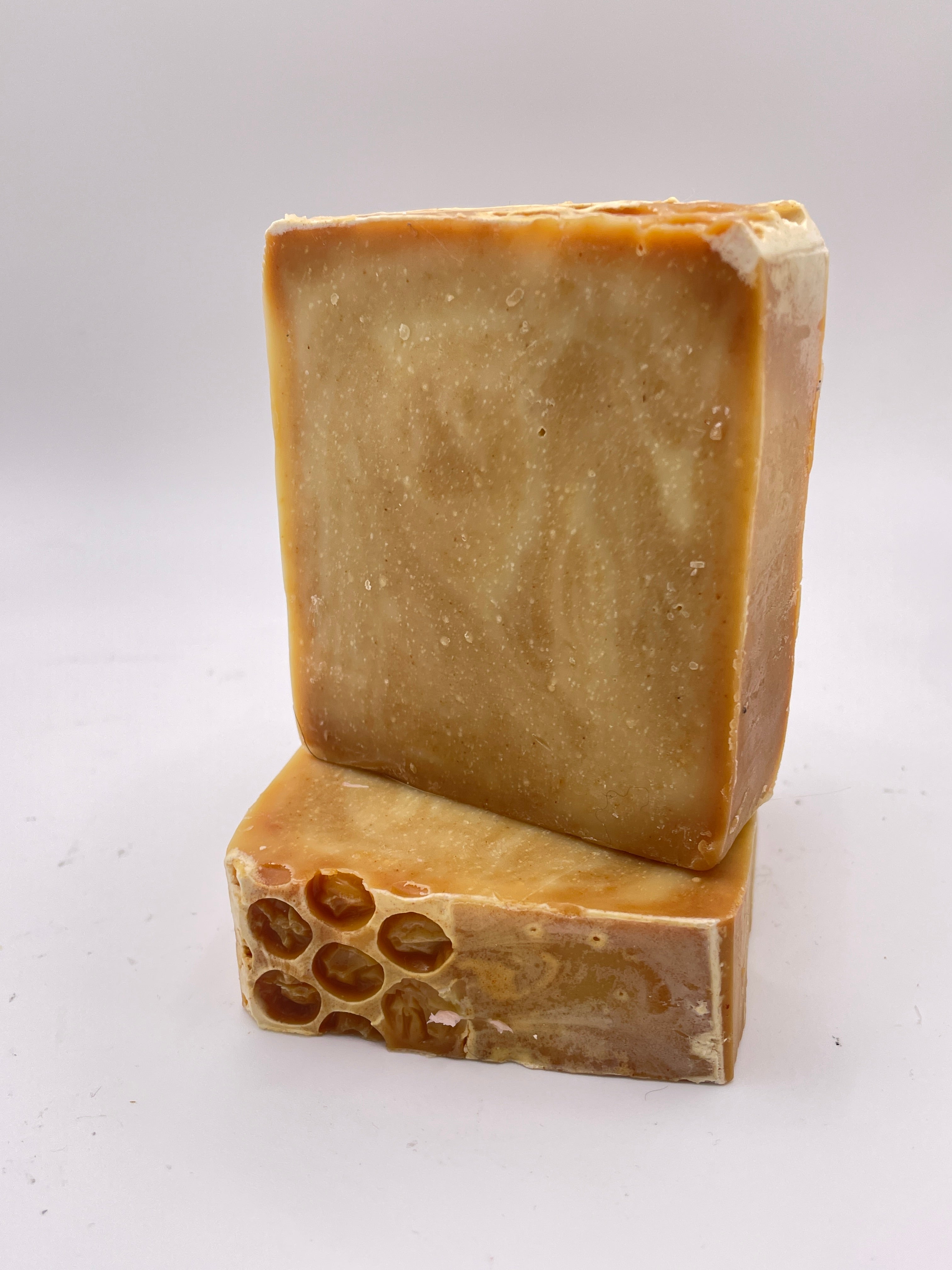 Turmeric and Honey Face & Body Soap | Natural Brightening Soap Bar |Artisan Cold Process Soap