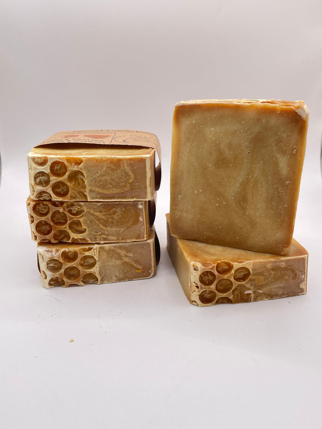 Turmeric and Honey Face & Body Soap | Natural Brightening Soap Bar |Artisan Cold Process Soap