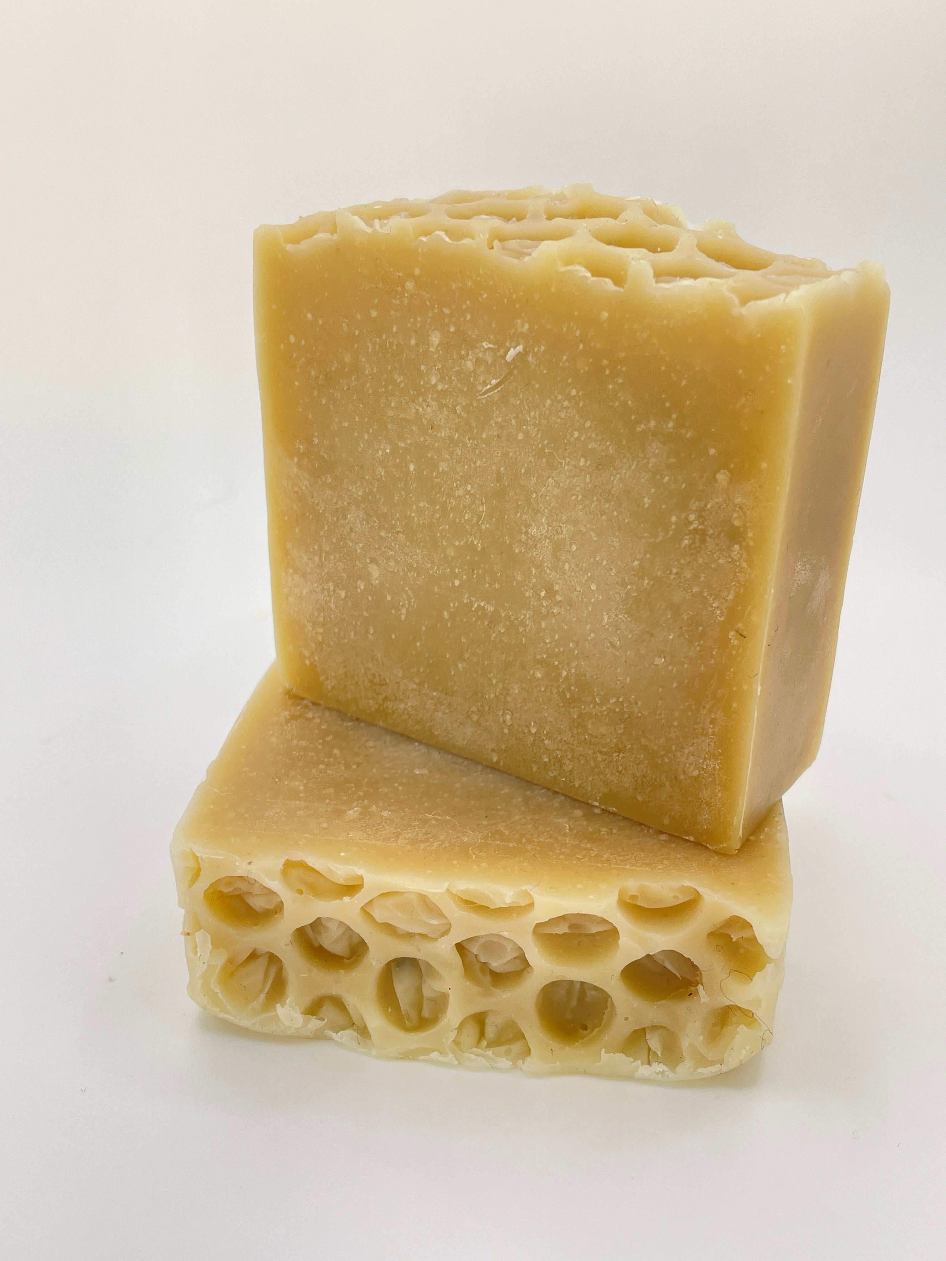 Creamy Coconut Milk Soap with Honey | Natural Artisanal Cold Process Soap Bar