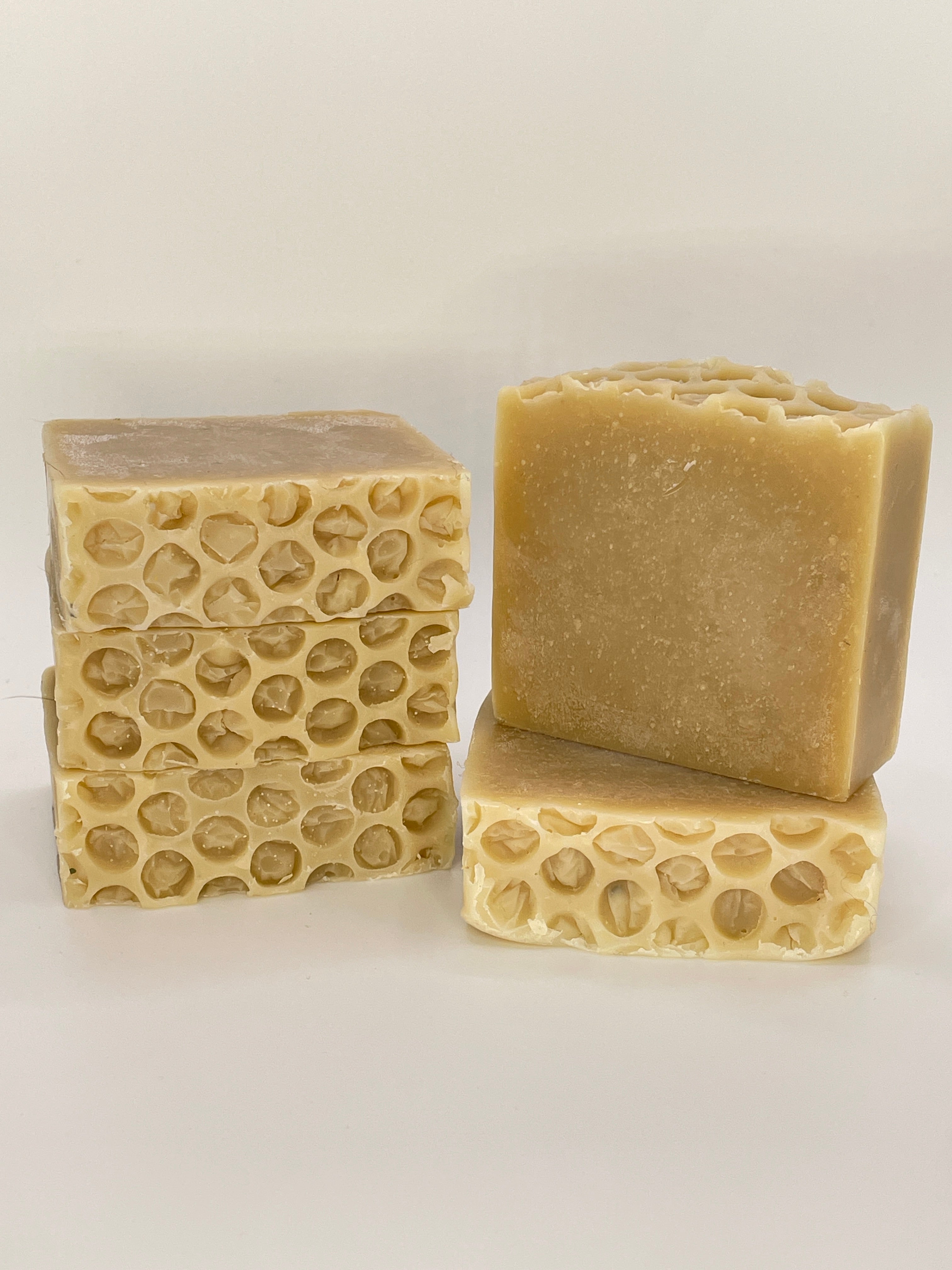 Creamy Coconut Milk Soap with Honey | Natural Artisanal Cold Process Soap Bar