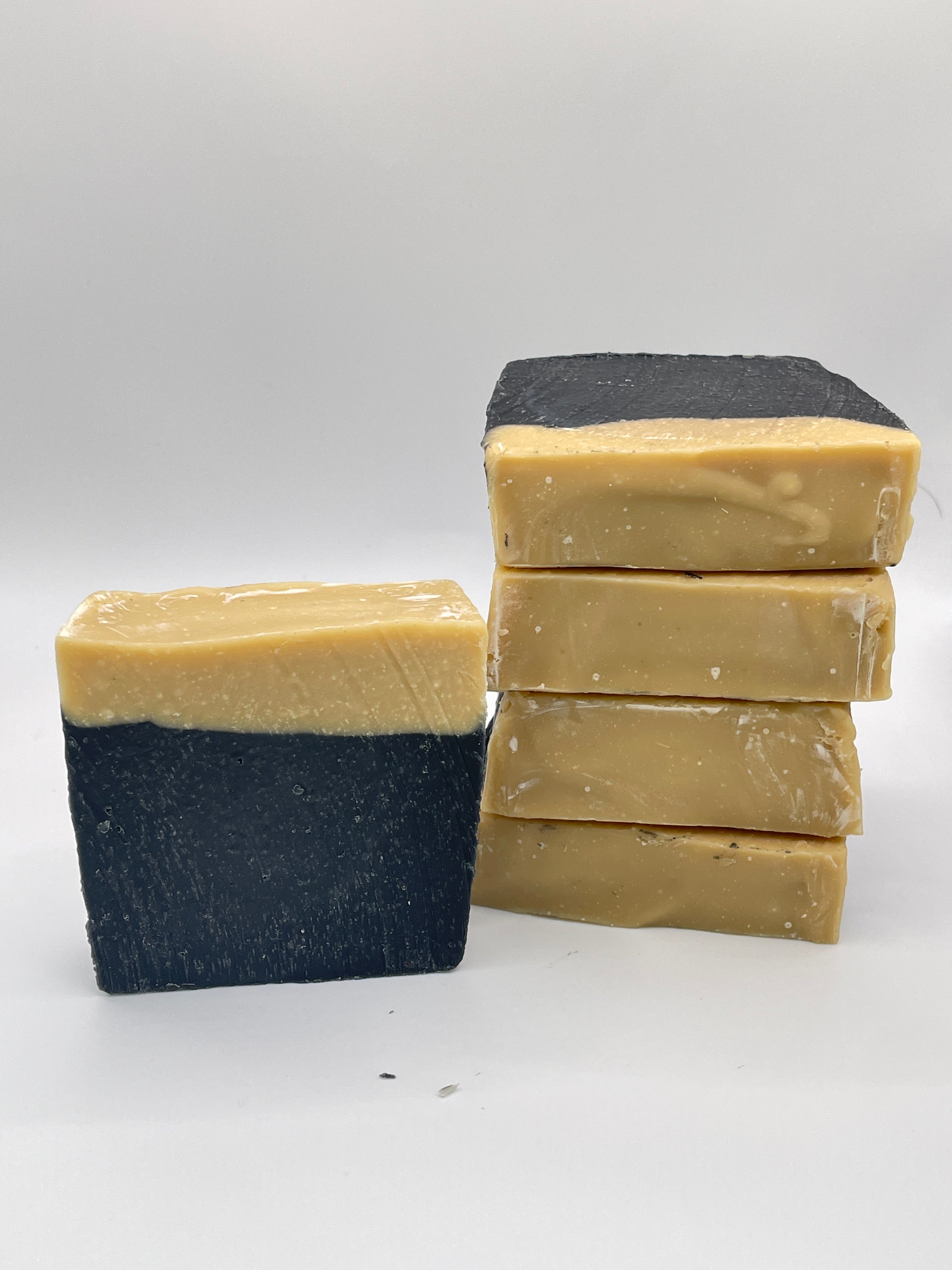 Black Forest Stout Soap Bar | Guinness Beer |Charcoal, & Pine Needle Essential Oils