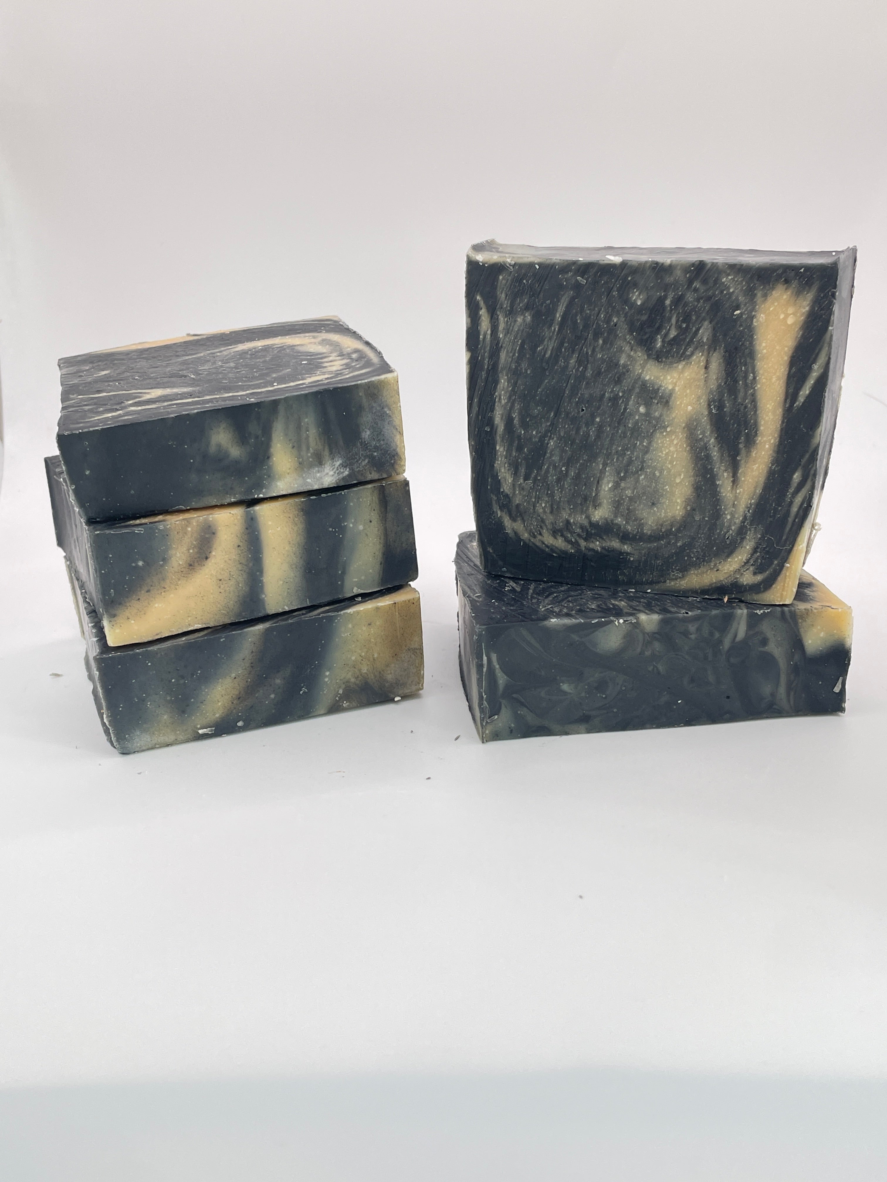 Activated Charcoal Guinness Beer Soap | Unscented detox Bar for Face and Body