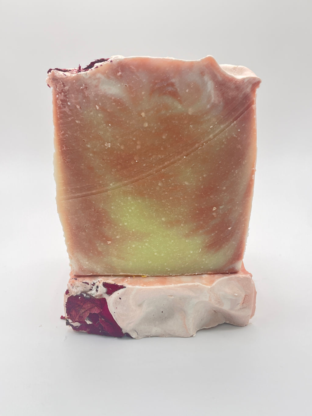 Rose Organic Pink Clay Soap | Floral cold process bar | Natural shea butter & Essential Oils