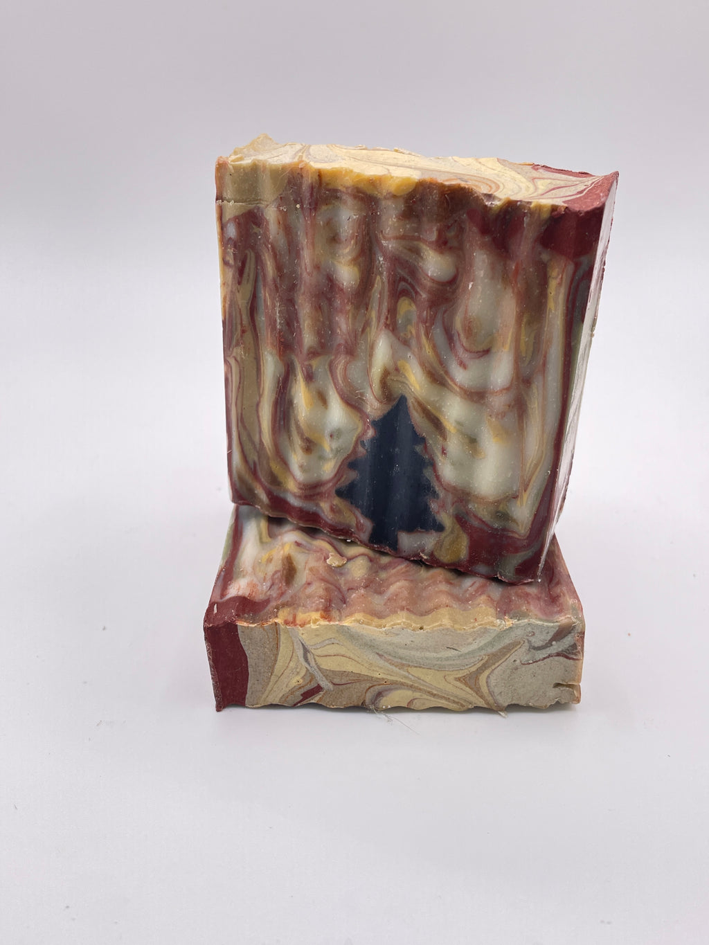 Rainbow Forest Cold Process Soap | Natural Clays & Turmeric
