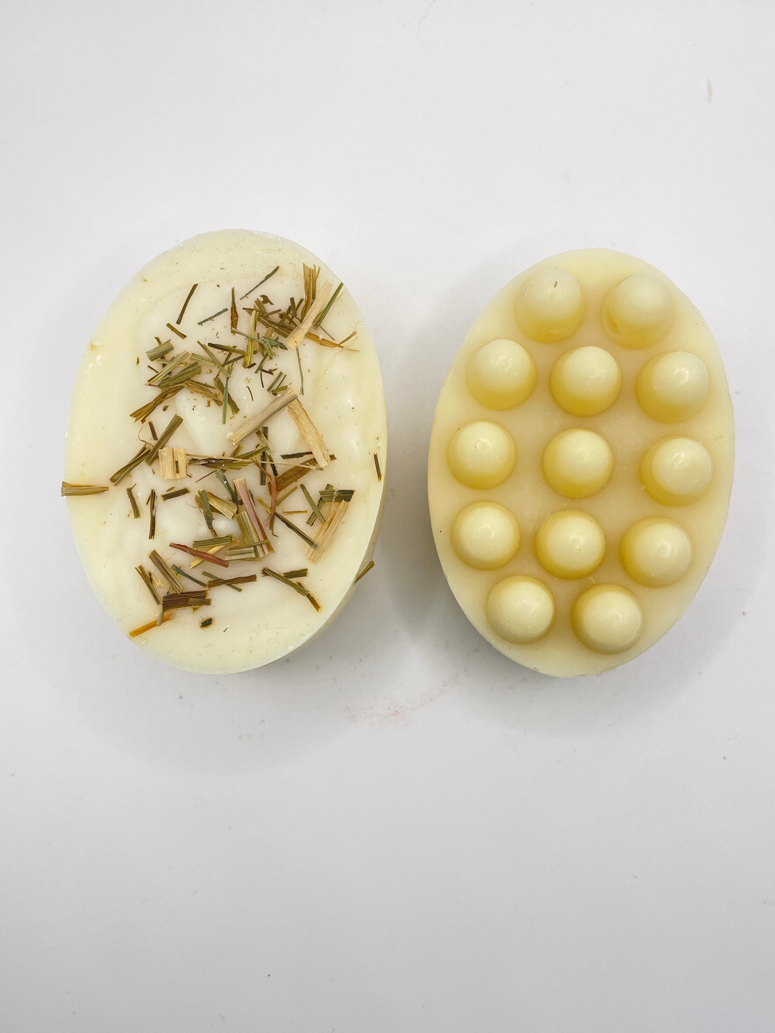 Lemongrass Essential Oil Cold Process Soap | Natural Massage Bar