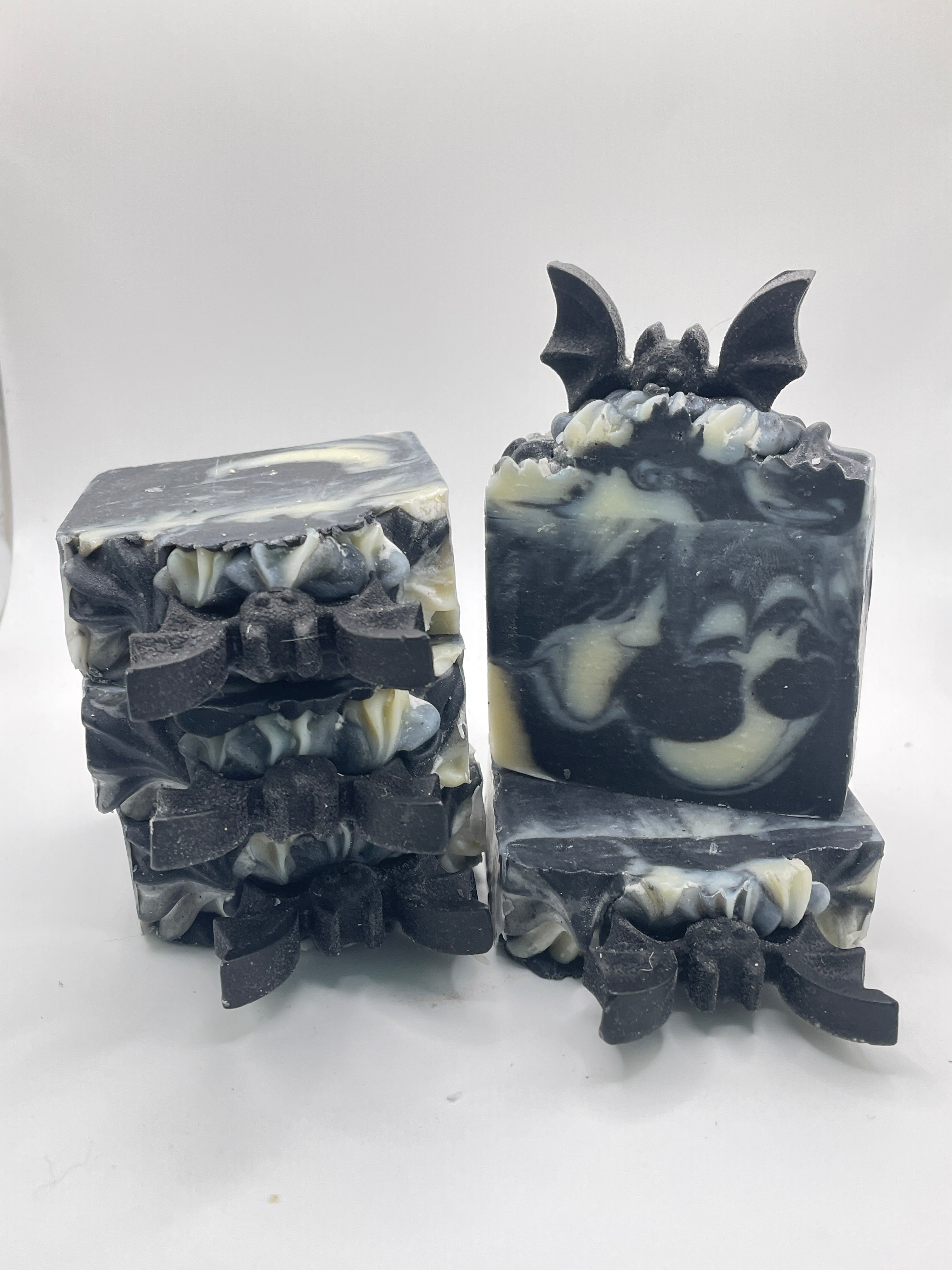 Dark Night Unscented Charcoal & Kaolin Clay Cold Process Soap