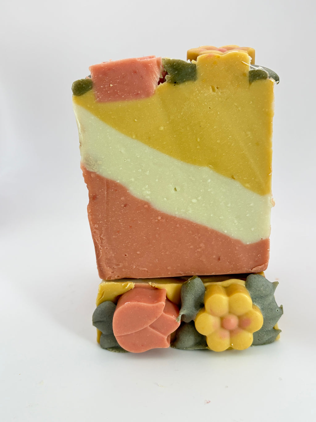 Spring Bloom Scented Cold Process Soap | Shea Butter & Natural Clays