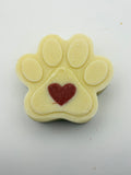 Paw Print Cold Process Soaps |Shea Butter Fragrance Free Fundraiser BACK IN STOCK SEPTEMBER 28TH