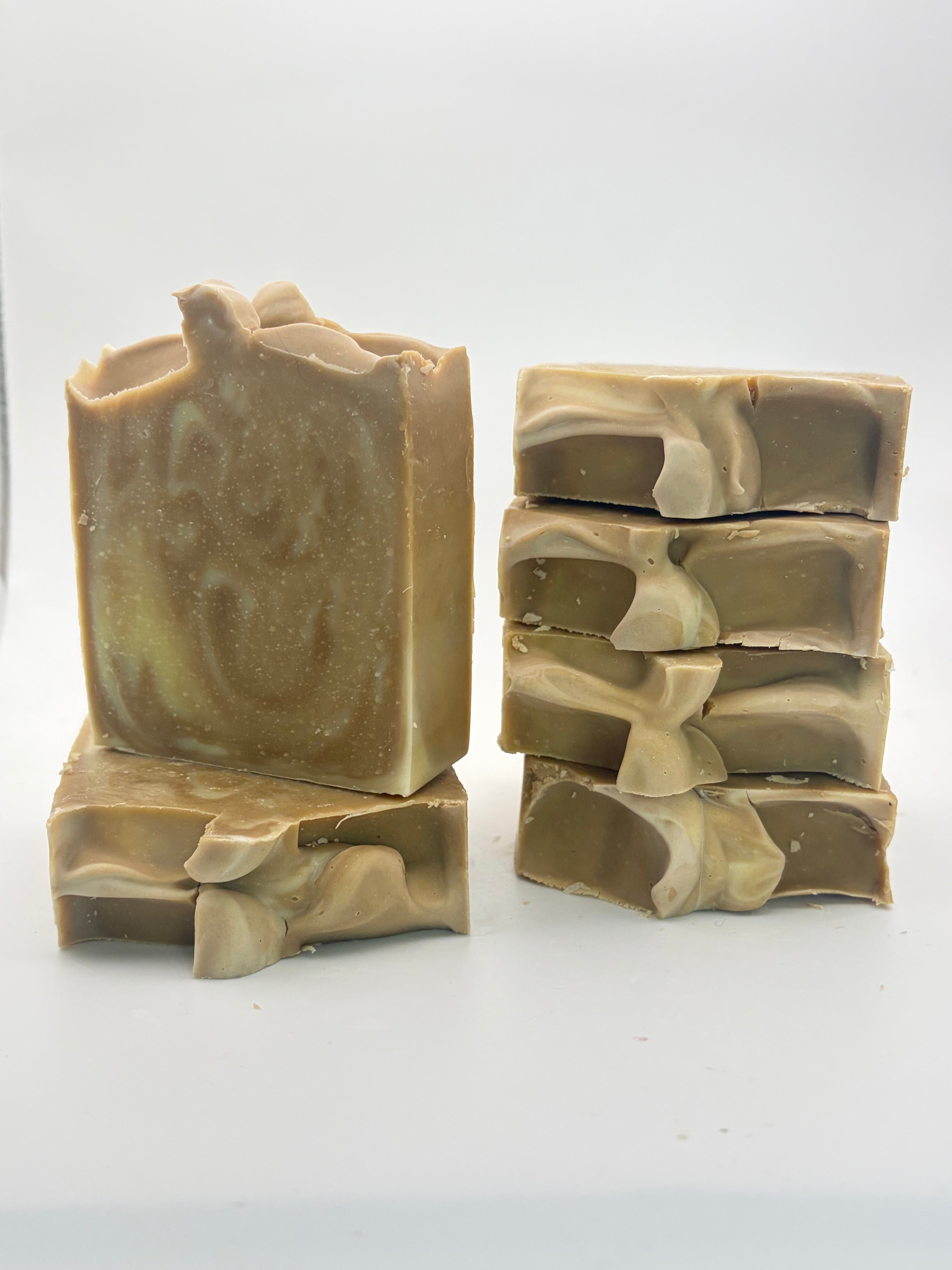 Earth & Spice Patchouli Soap Bar with Mineral-Rich Rhassoul Clay | Cold Process Natural Recipe
