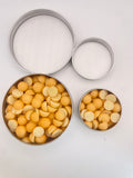 Mini Single Use Travel Soap Buttons | Cold process soap |Unscented Shea Butter