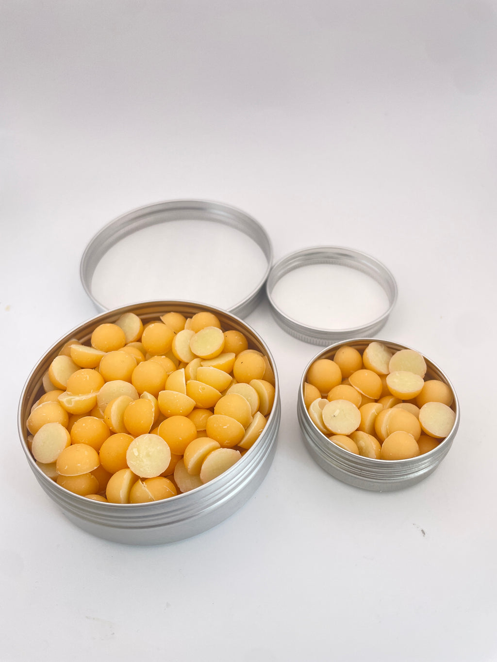 Mini Single Use Travel Soap Buttons | Cold process soap |Unscented Shea Butter