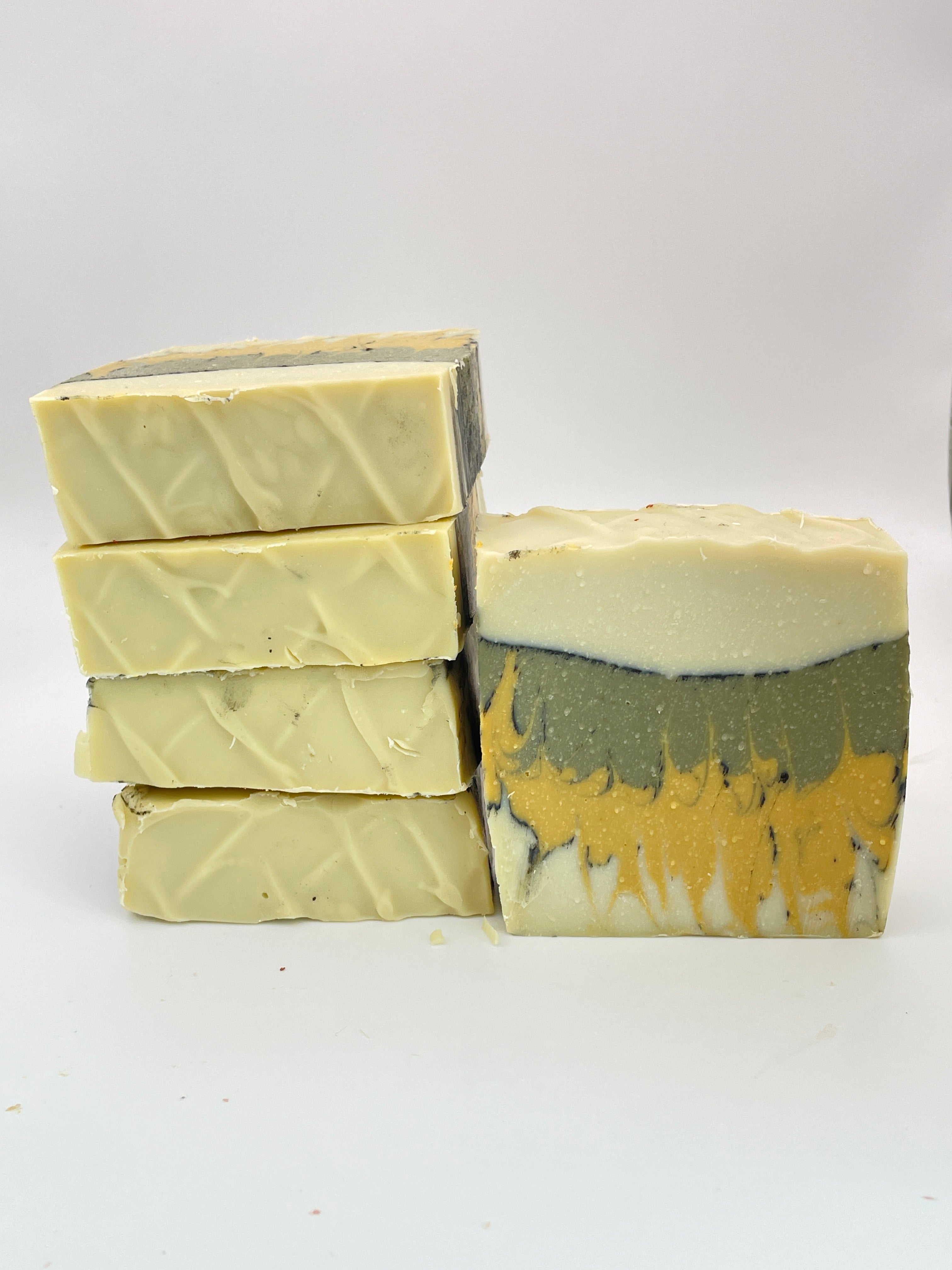 Lemongrass Essential Oil Soap | Shea Butter Natural Clays