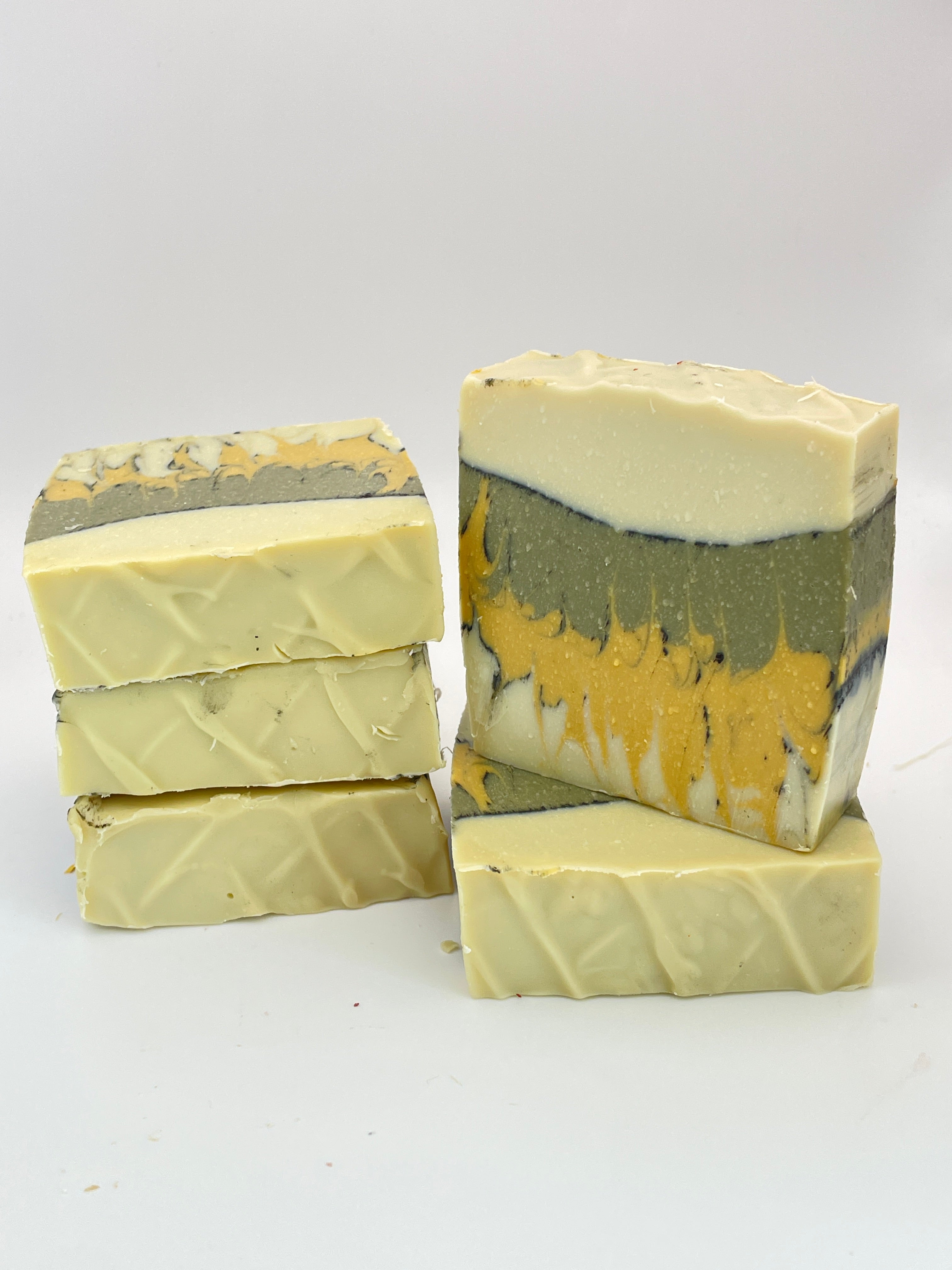 Lemongrass Essential Oil Soap | Shea Butter Natural Clays
