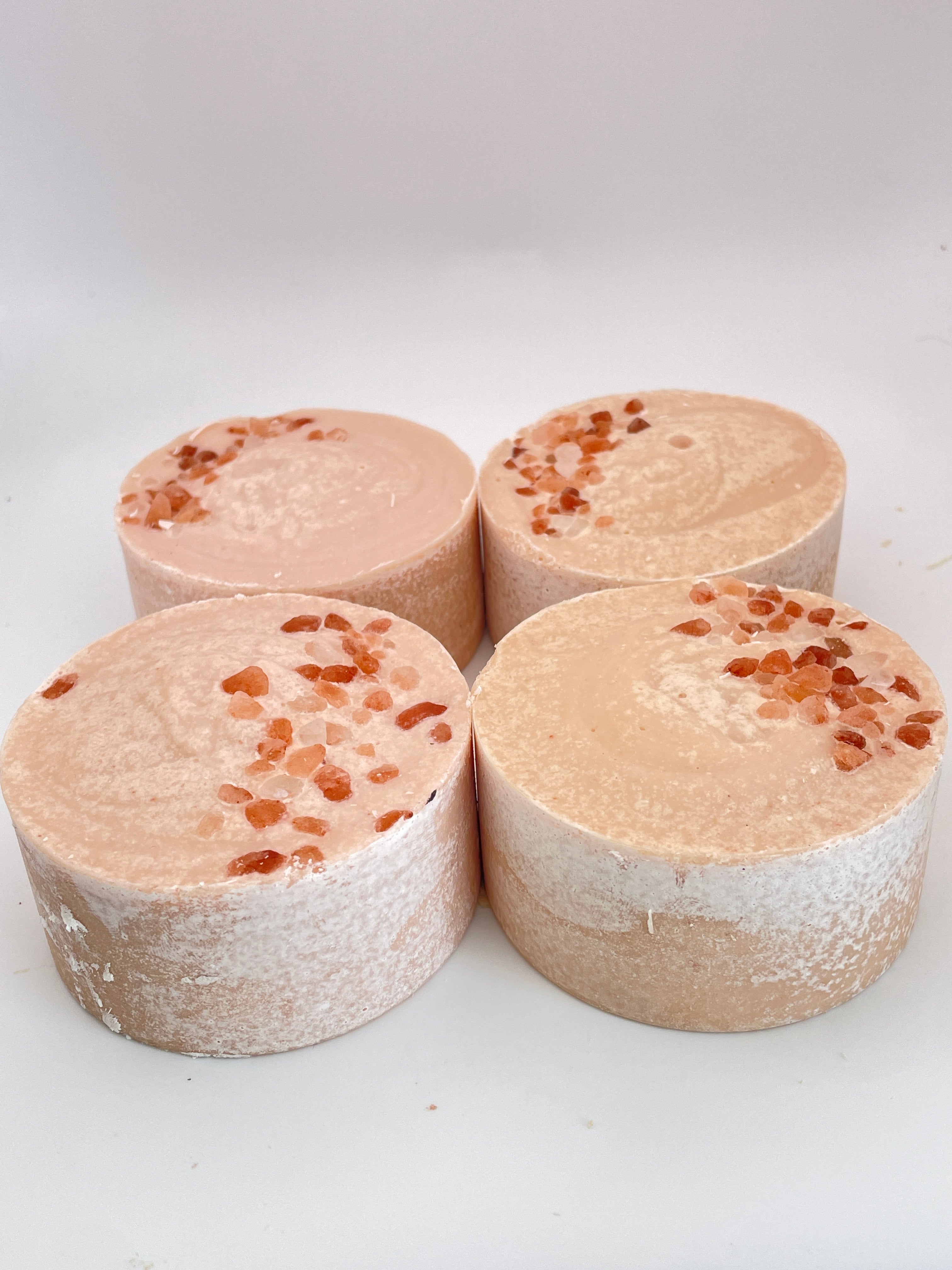 Grapefruit Salt Soap | Cold Process | French Pink Clay |Exfoliating