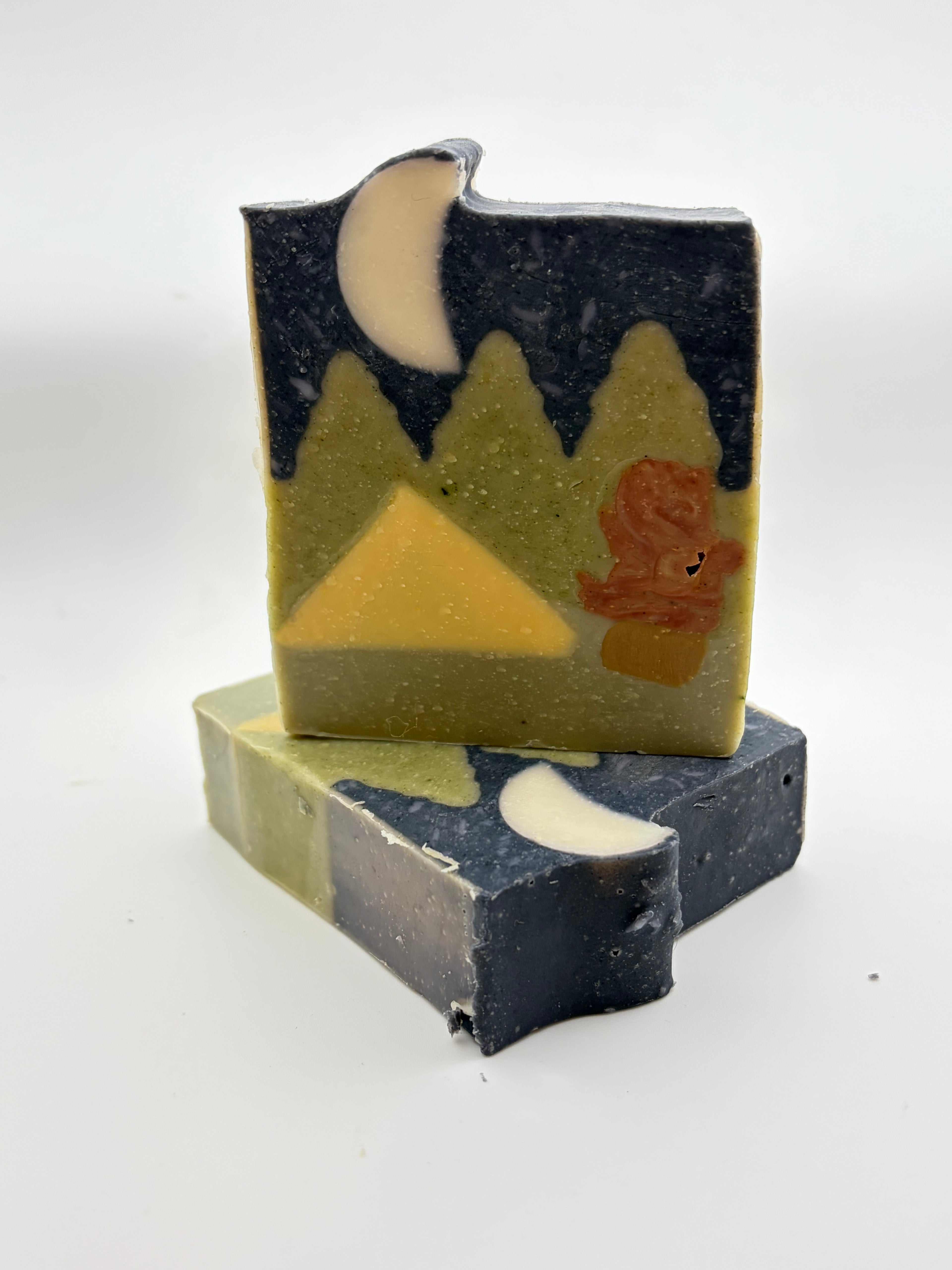 Forest Night Cold Process Soap Bar | Scented |Shea Butter Recipe
