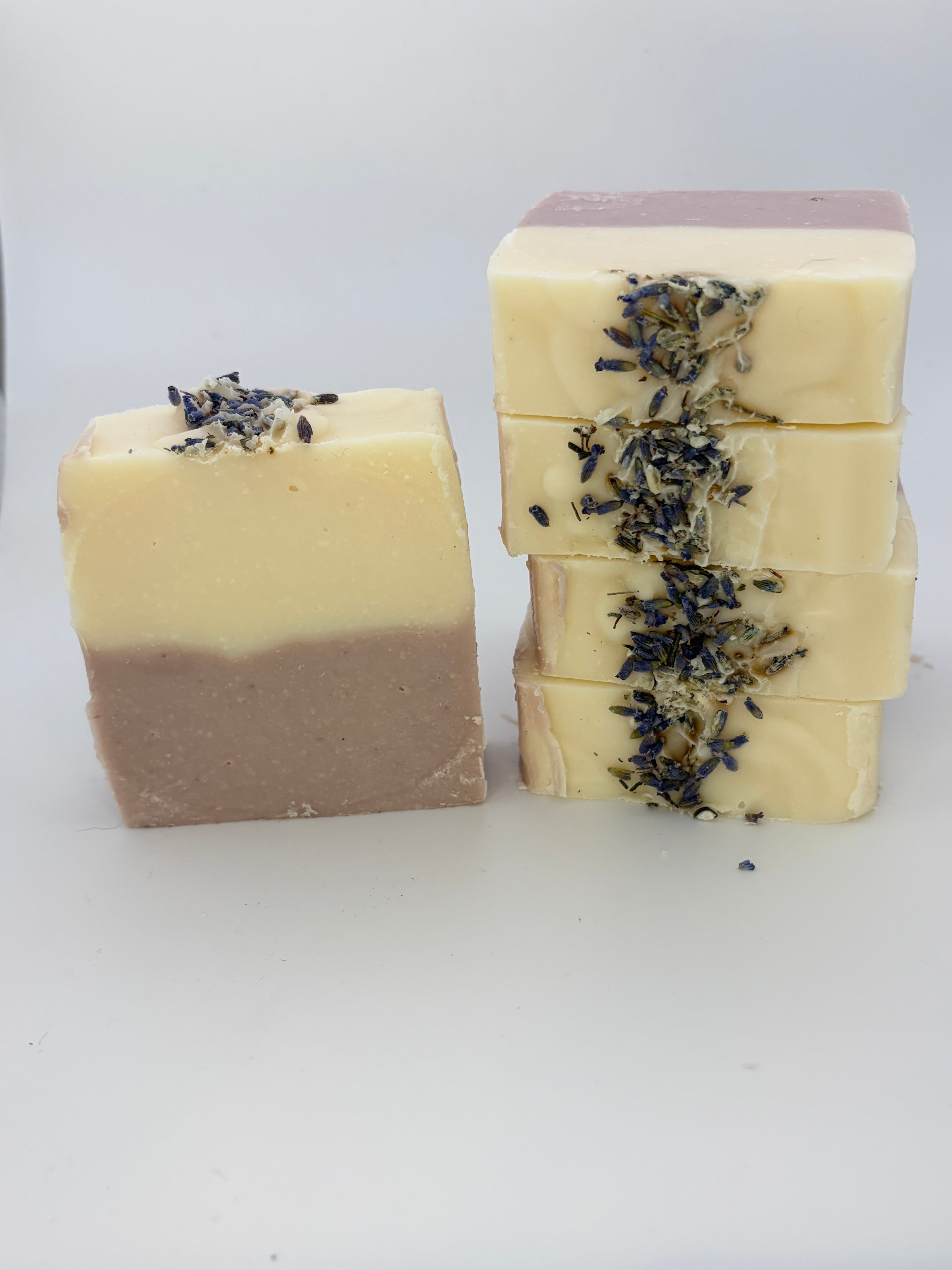 Lavender Tallow Cold Process Soap Bar