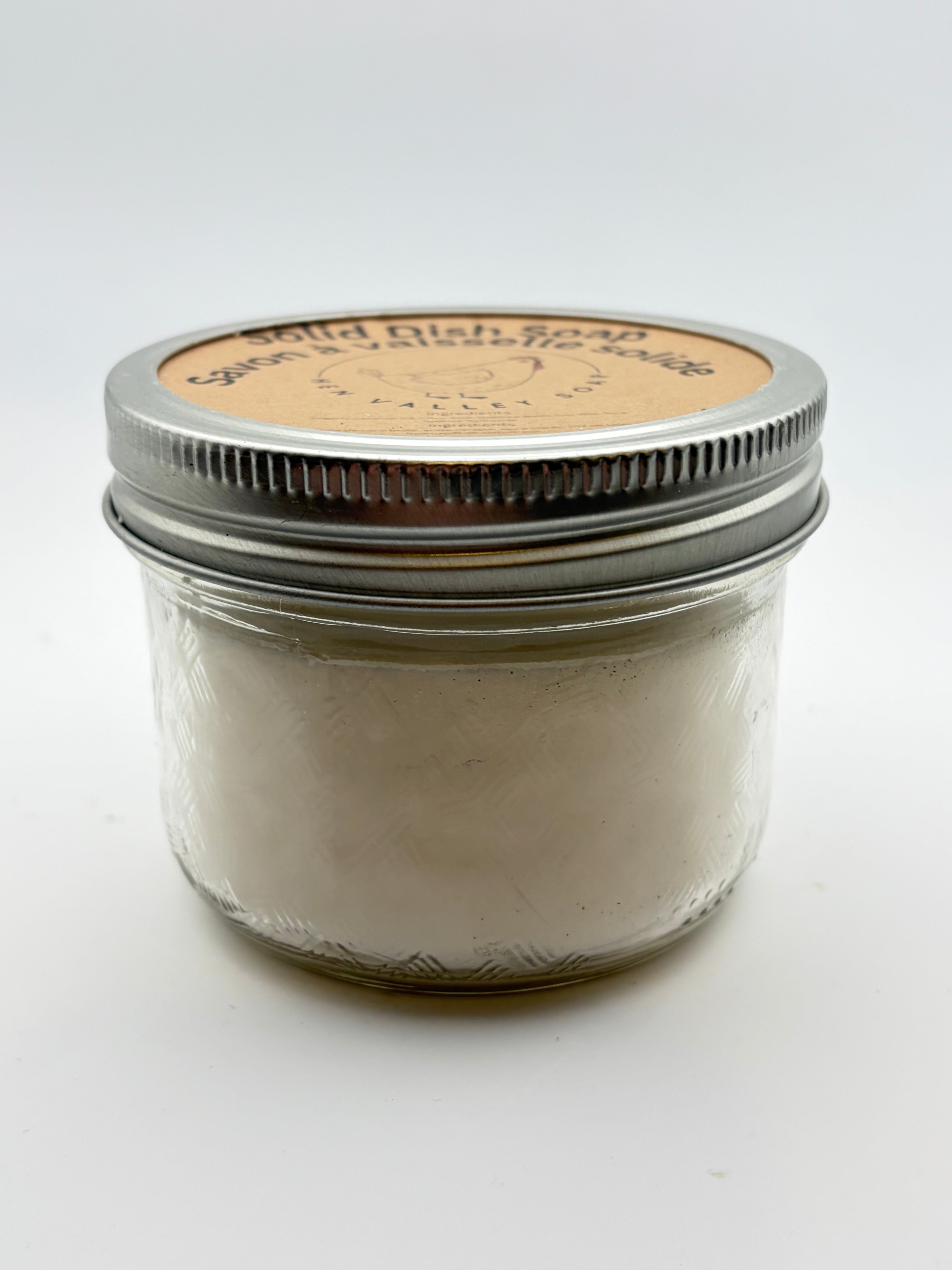 Pure & Simple Natural Solid Dish Soap | Long Lasting Vegan Plastic-Free Cleaner