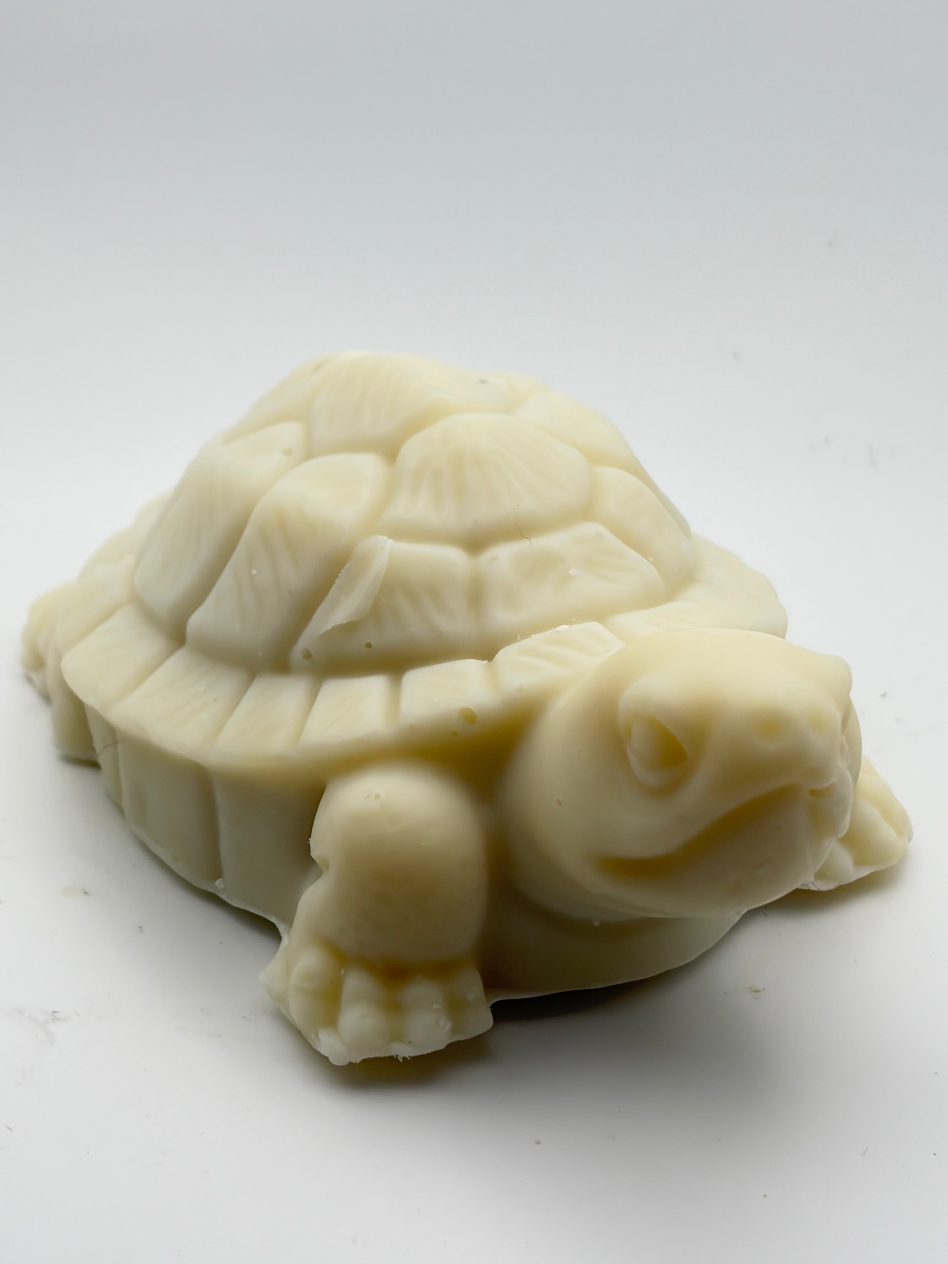 Turtle Shaped Cold Process Soap Bar