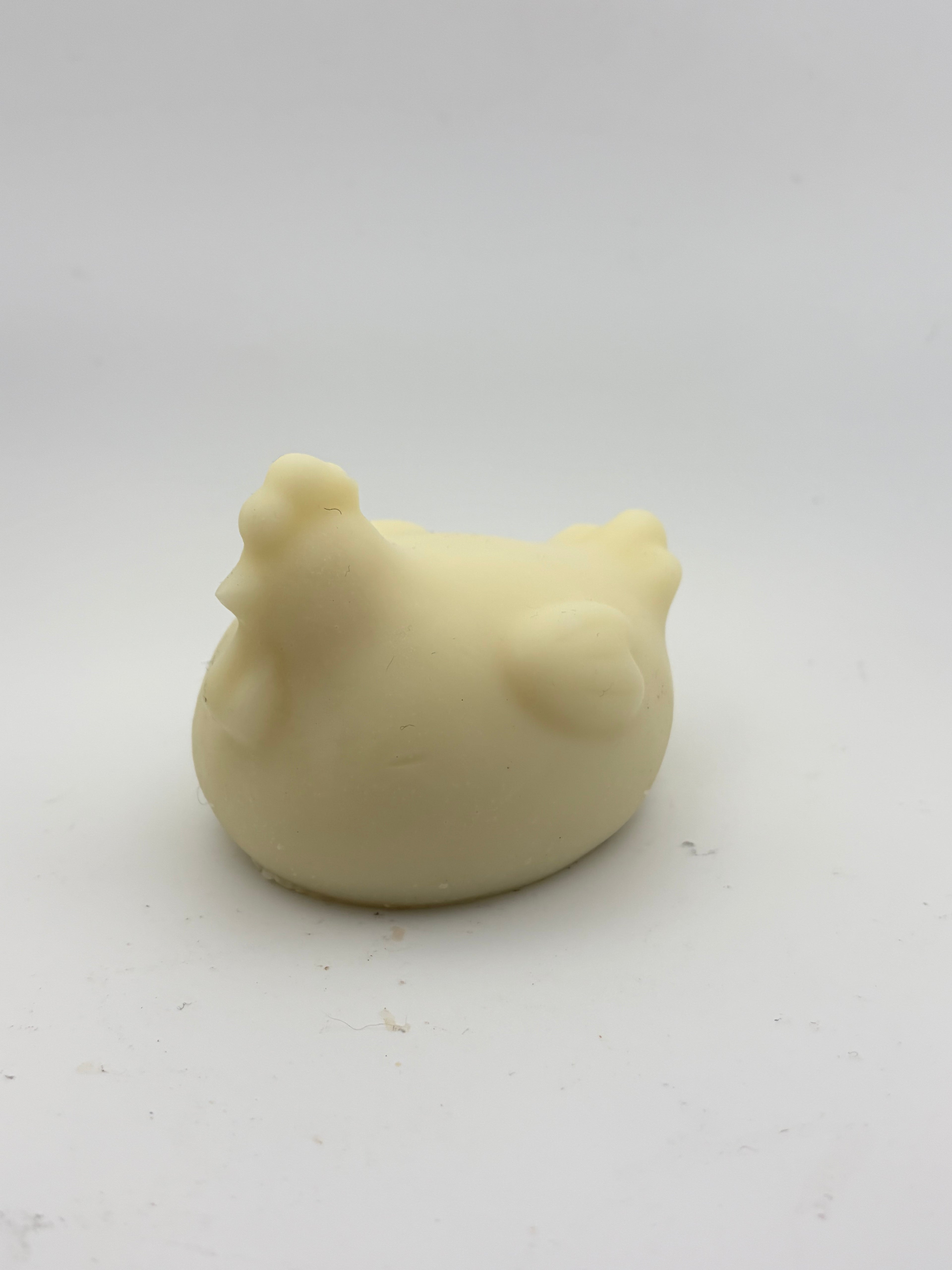 Chicken Shaped Shea Butter & Castor Oil Cold Process Soap