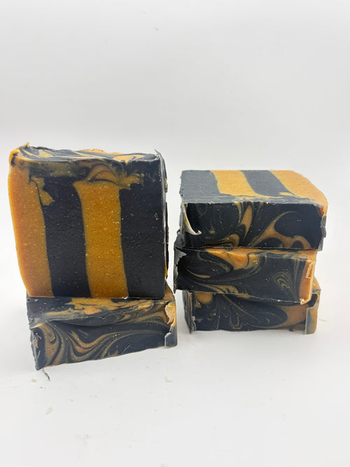 Activated Charcoal & Turmeric Soap | Cold Process Soap Bar COMING SEPT 8TH