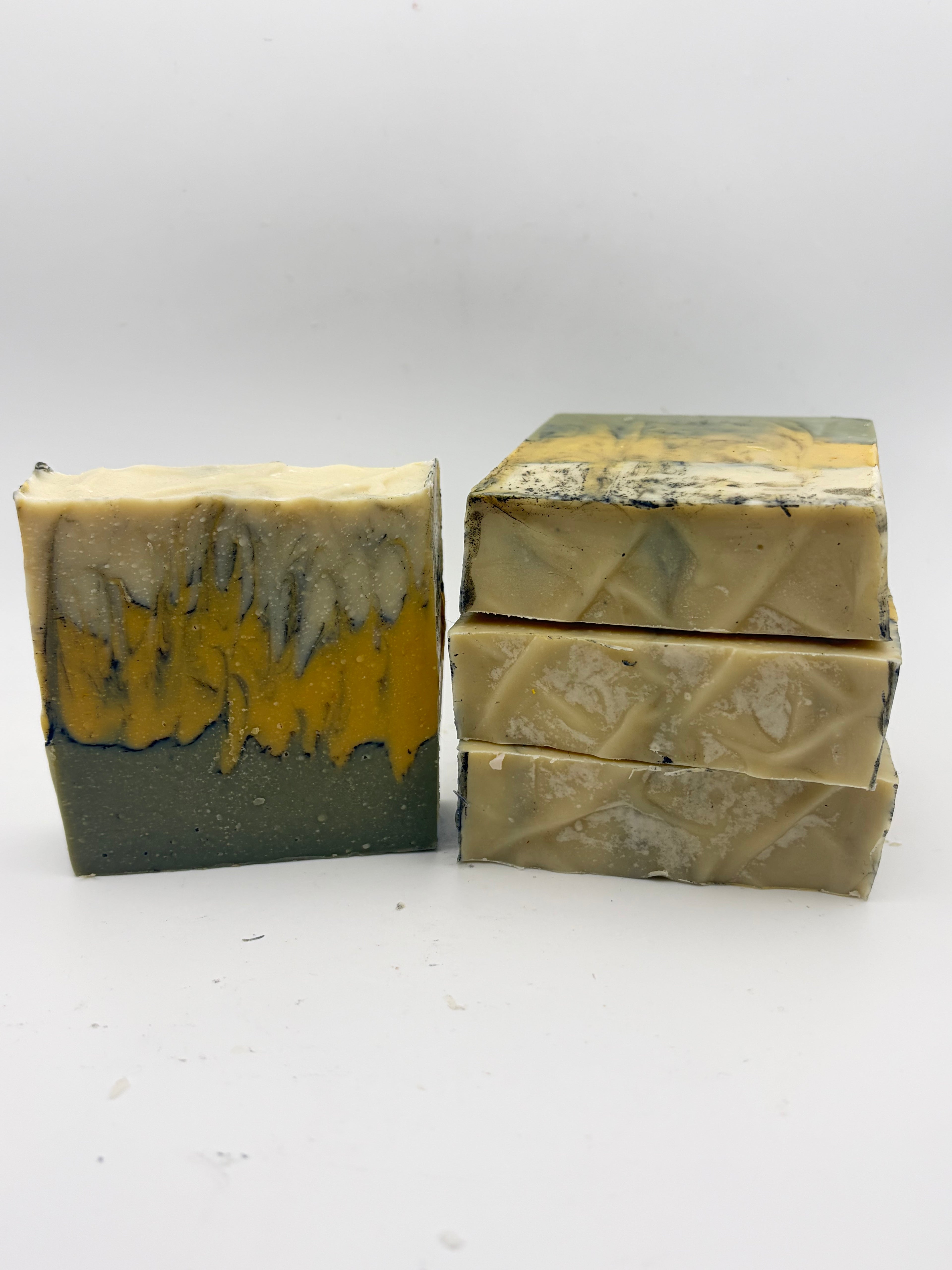 Lemongrass Essential Oil Soap | Shea Butter Natural Clays