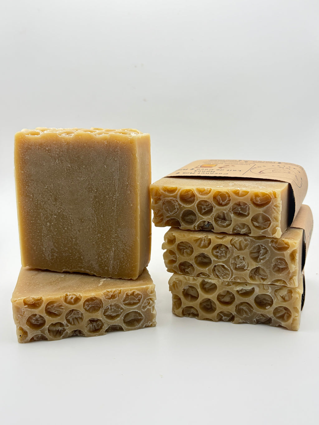 Creamy Coconut Milk & Honey Soap | Natural Artisanal Cold Process Soap Bar