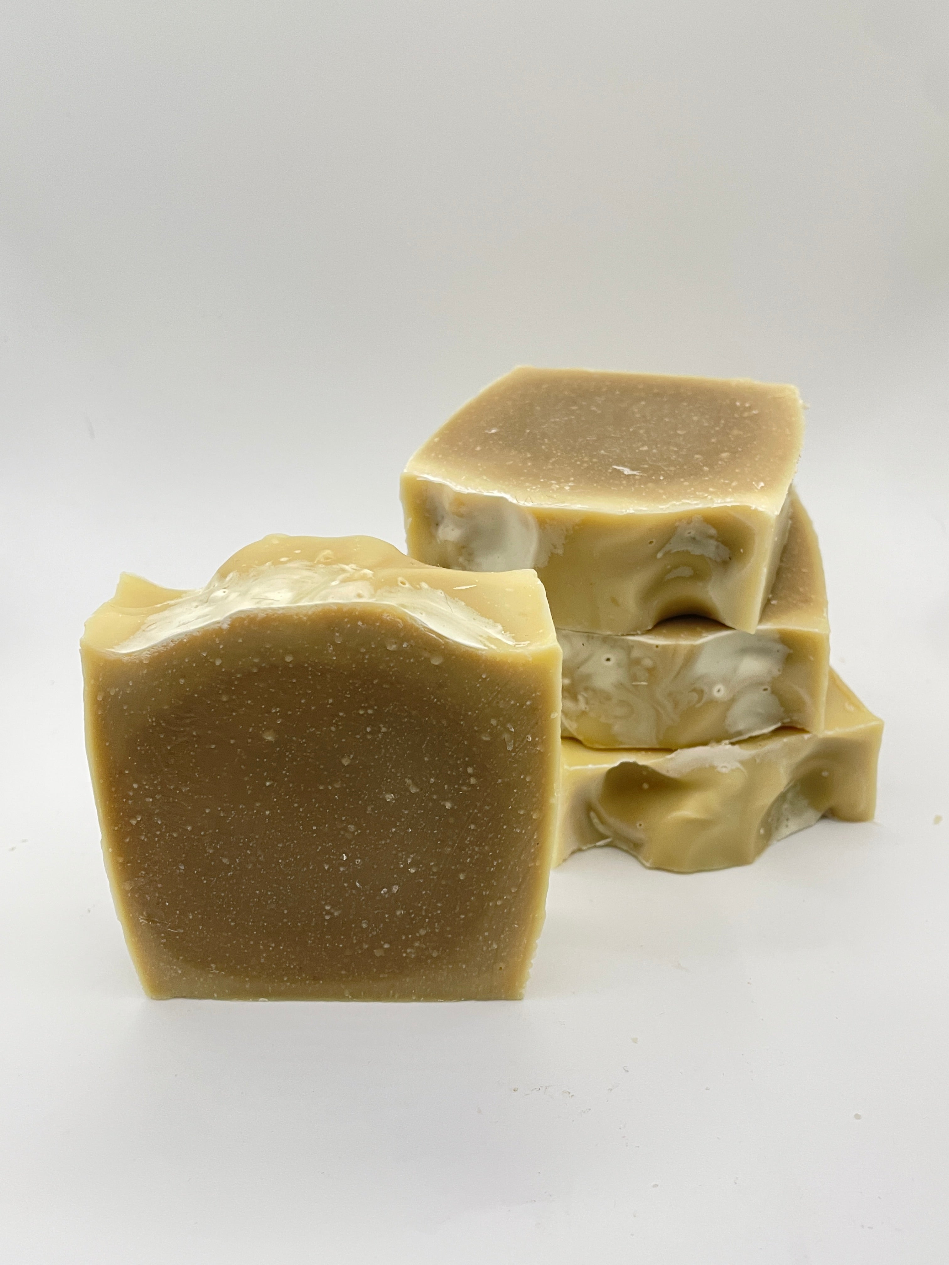 Lemon Balm Infused Olive Oil Soap - Unscented Cold Process | Unscented