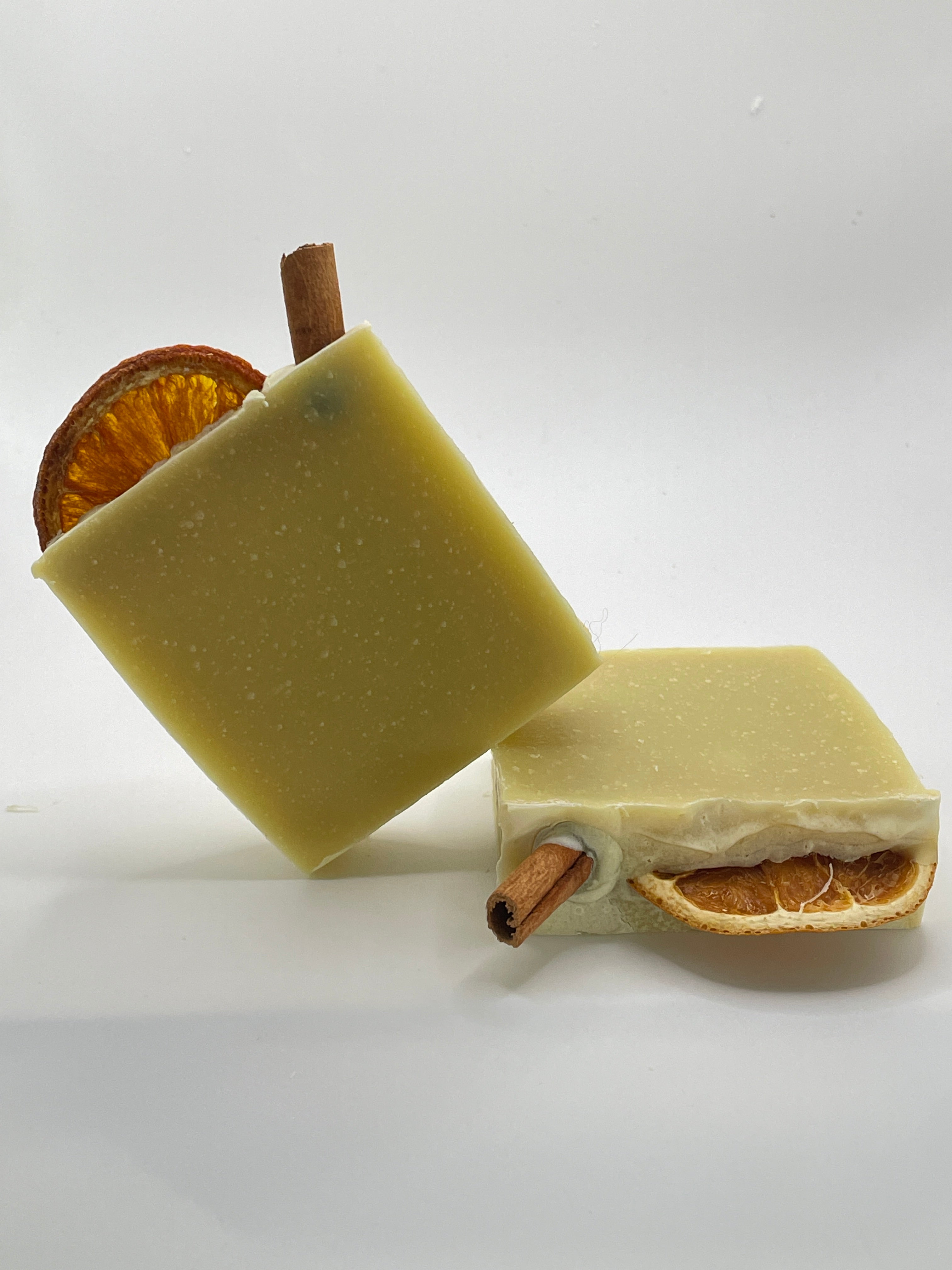 Natural Spiced Orange Essential Oil Soap Bar | Organic Moisturizing Shea Butter | Artisan 100% pure