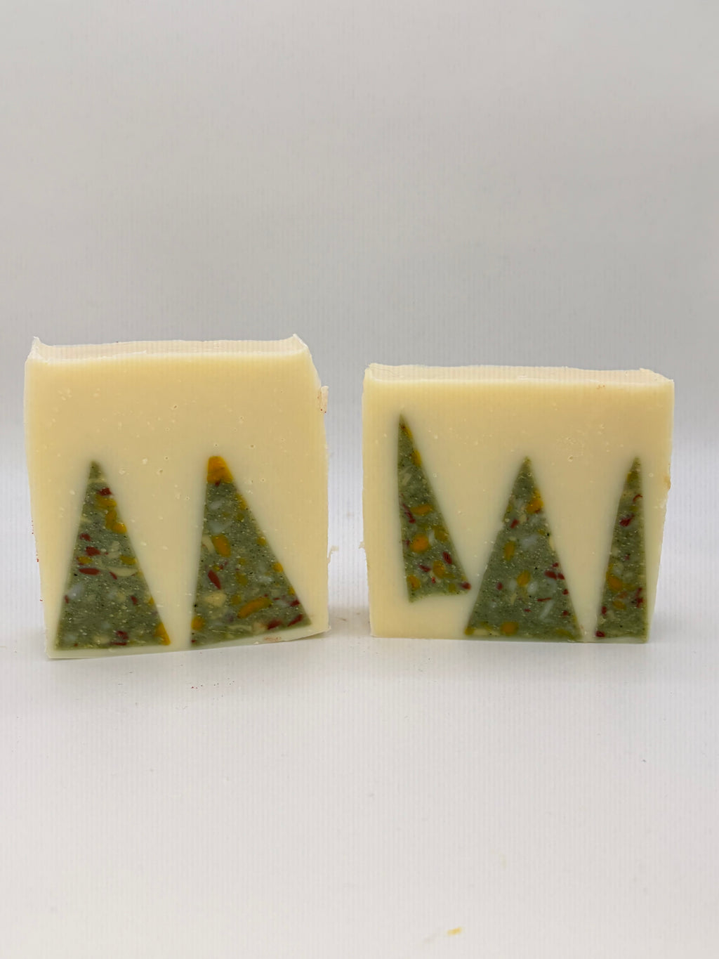 O’ Christmas Tree French Green Clay Soap Bar with Pine Tree Design – Cold Process & Natural COMING NOV 14TH