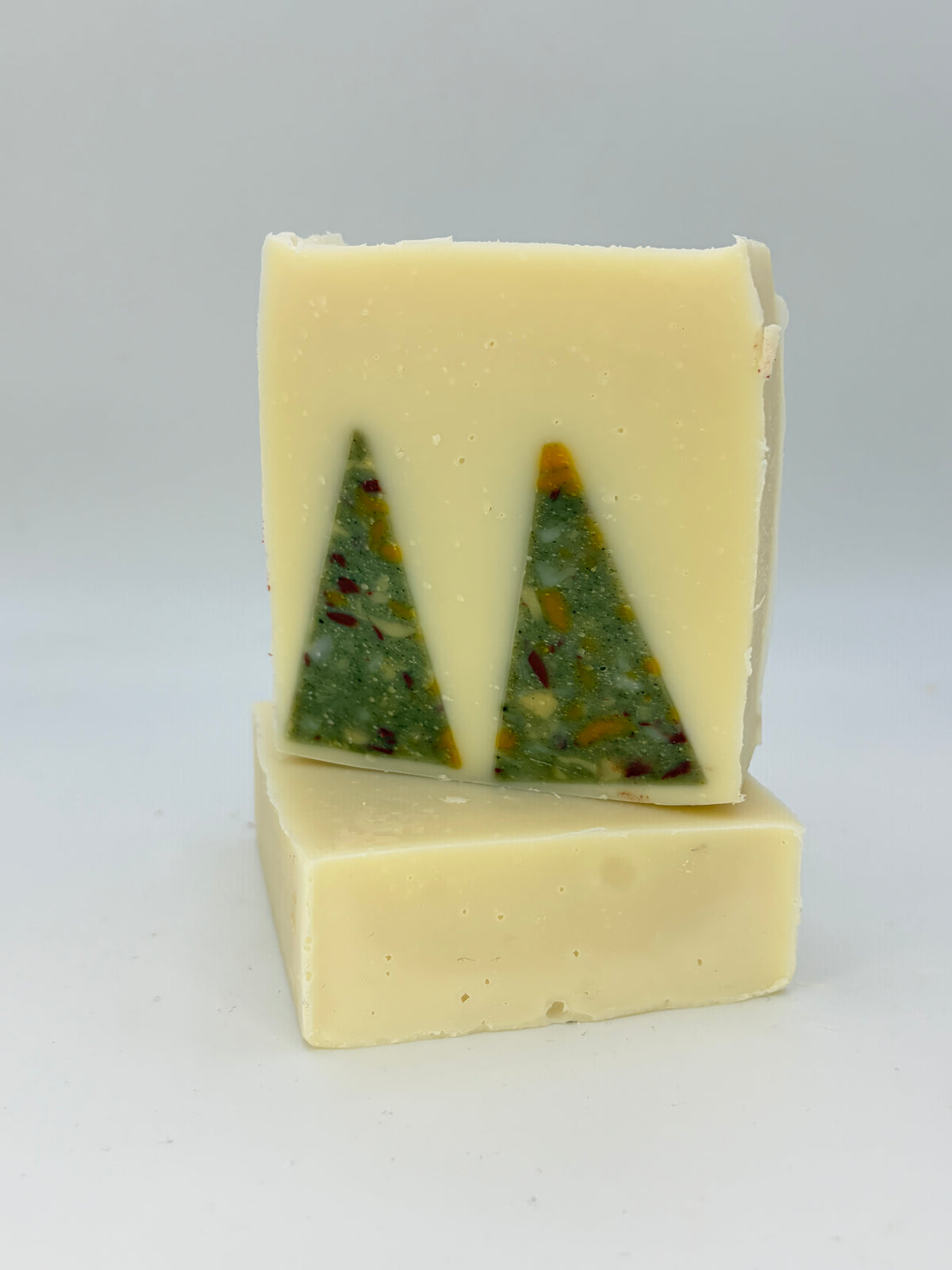 O’ Christmas Tree French Green Clay Soap Bar with Pine Tree Design – Cold Process & Natural COMING NOV 14TH