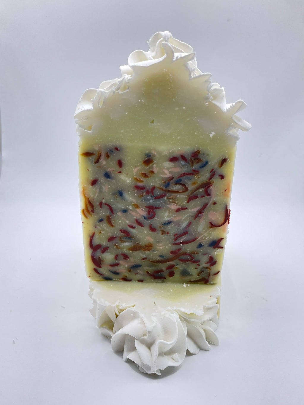Unscented Confetti Cake Soap - Shea Butter & Coconut Oil Artisan Bar | Cold Process Handmade