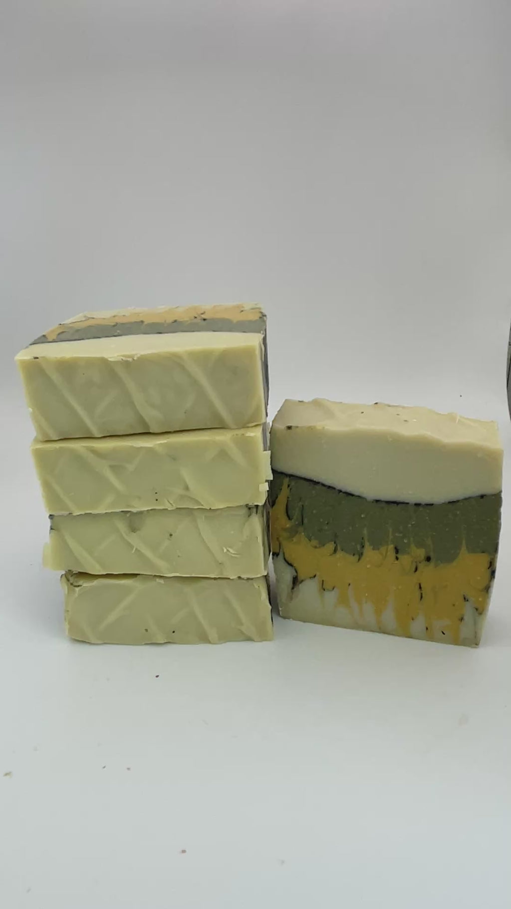 Lemongrass Essential Oil Soap | Shea Butter Natural Clays