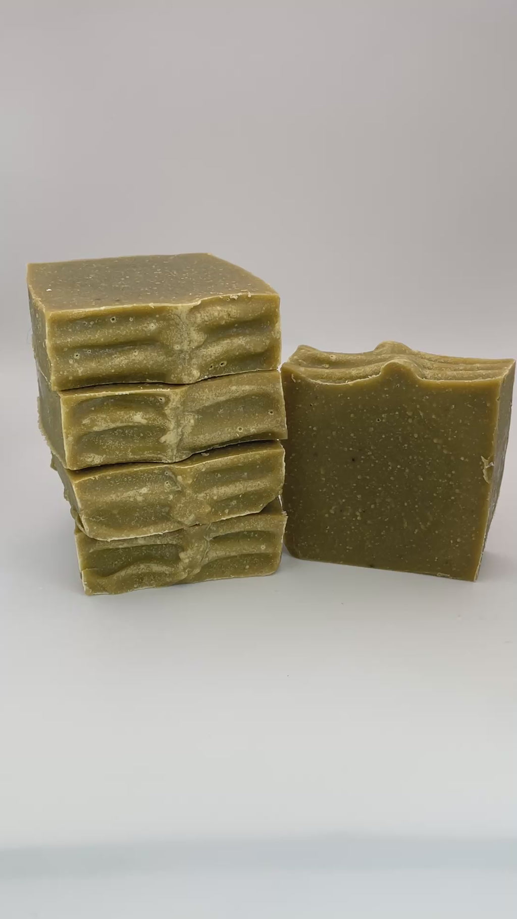 Aloe & Spirulina Cold Process Soap Bar | Avocado Oil | Scented